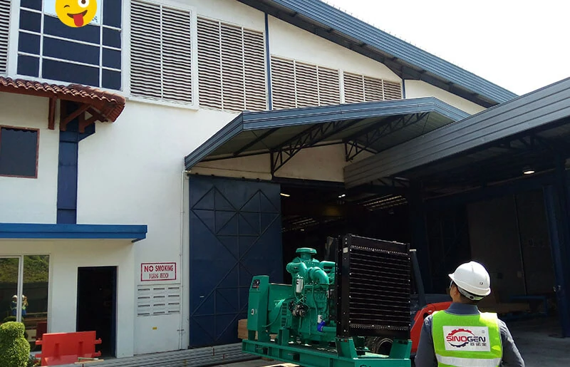 EMAC Indonesia Cummins Generator Set Project 800x515