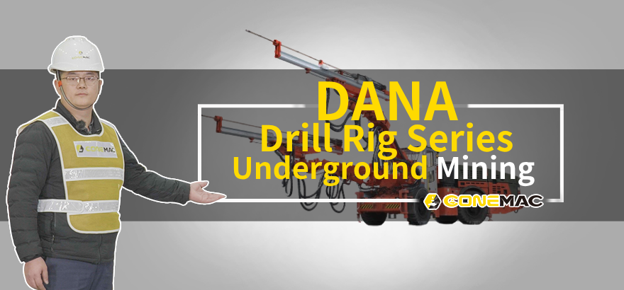 Dana Drill Rig Underground Mining Video