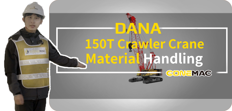 Dana 150T Crawler Crane Video Cover