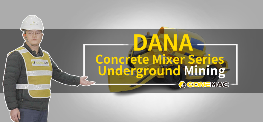 Dana Concrete Mixer Underground Mining Video