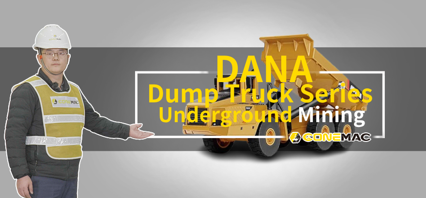 Dana Dump Truck Underground Mining Video