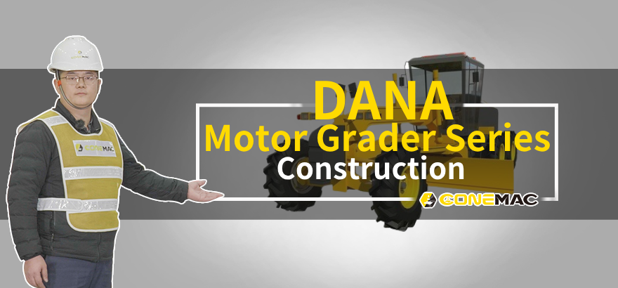 Dana Motor Grader Construction Video