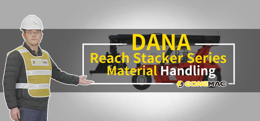 Dana Reach Stacker Material Handling Video