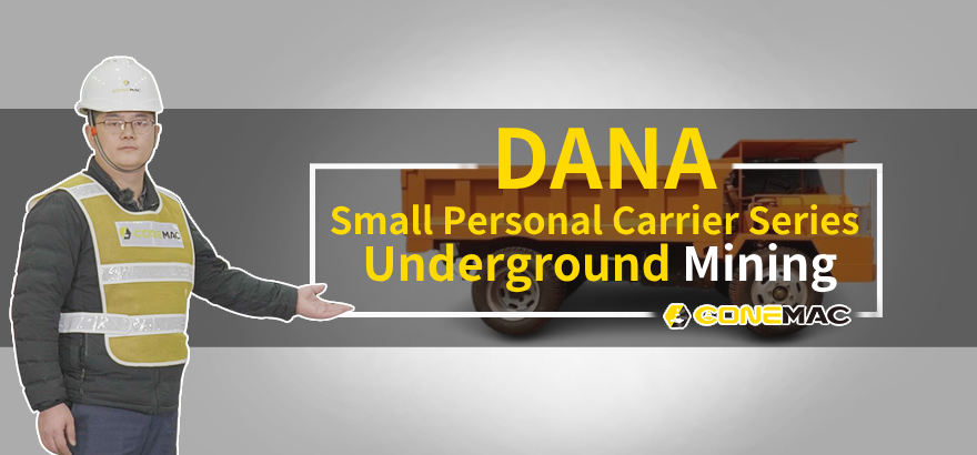 Dana Small Personal Carrier Underground Mining Video