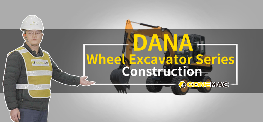 Dana Wheel Excavator Construction Video